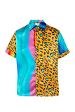 Unisex Short Sleeve Shirt / Rainbow Jungle